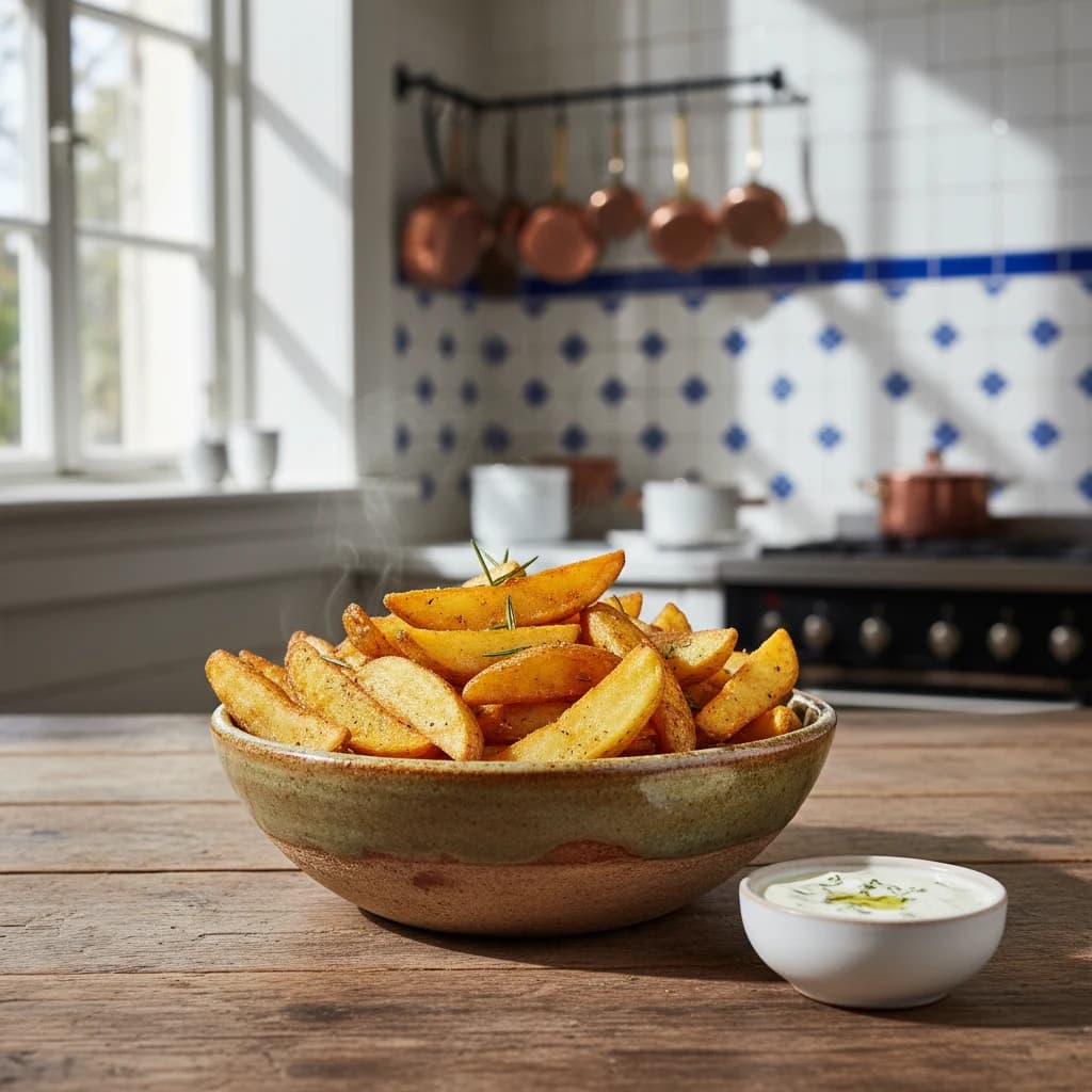 Aardappelen in de airfryer: knapperig en snel