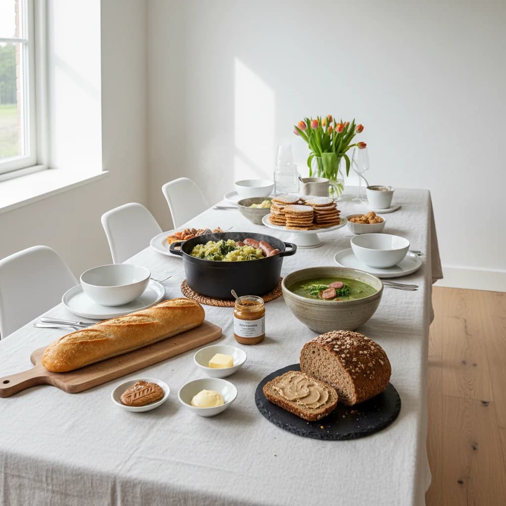 De Nederlandse eetcultuur vergeleken met onze buren