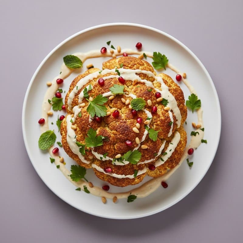 Ottolenghi bloemkool met tahini