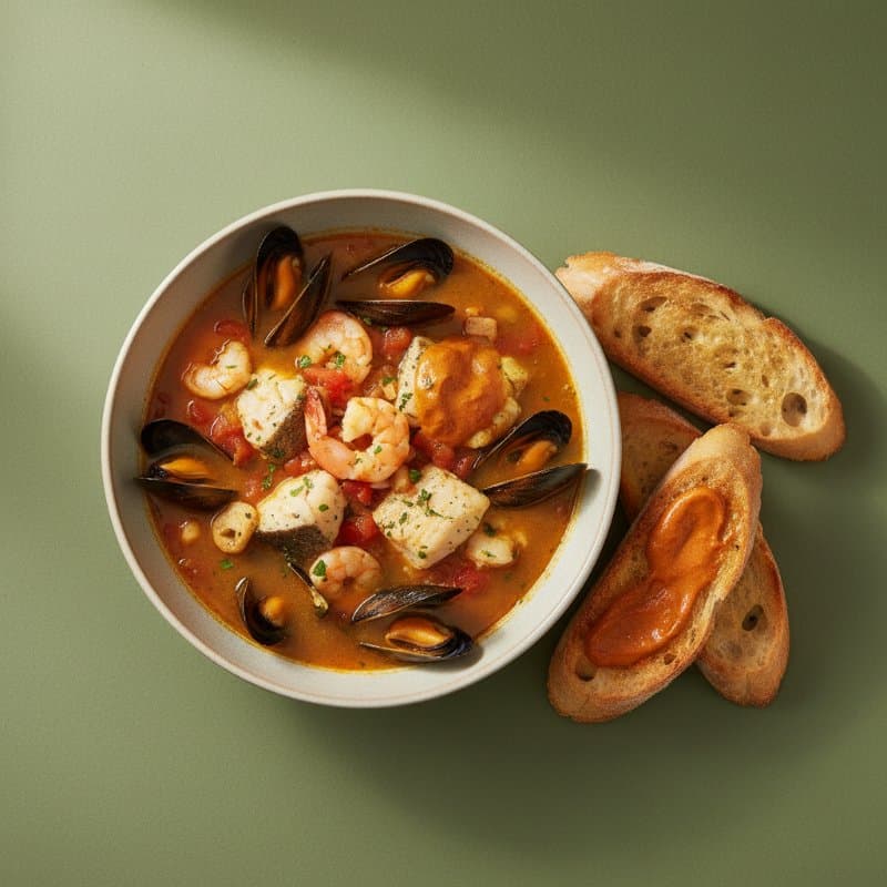 Bouillabaisse met rouille